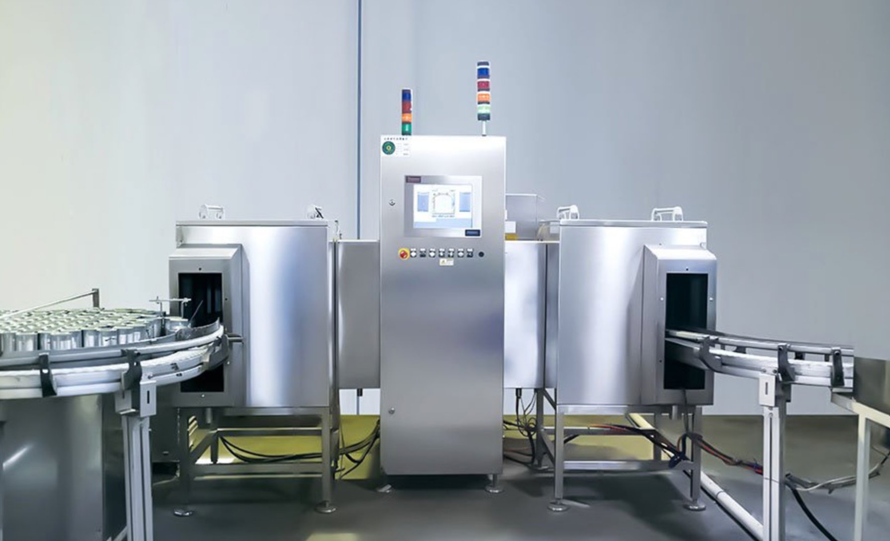 In-line metal detection and X-ray inspection equipment