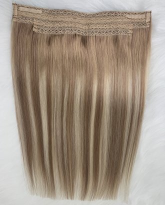 Halo 100%human hair extension Remy 