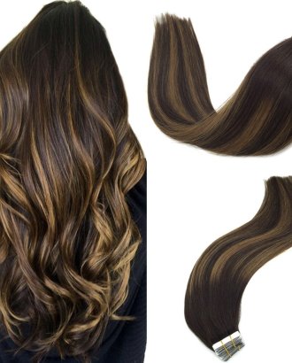 16-24inch Tape in Hair Extension 100% Human Hair