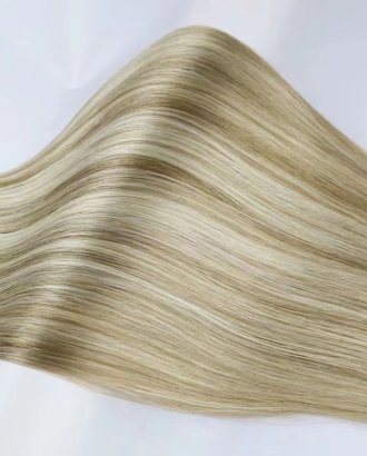 piano color flat tip hair extension