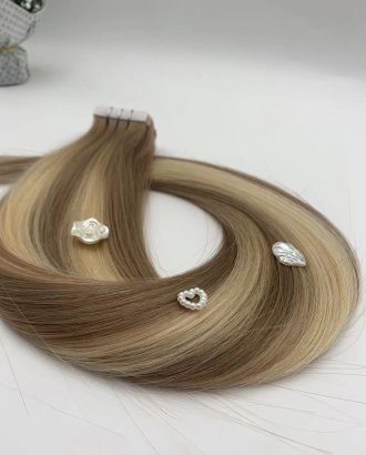 tape in hair    duoble drawn  tangle free  100% remy