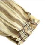 pu clip in hair extension