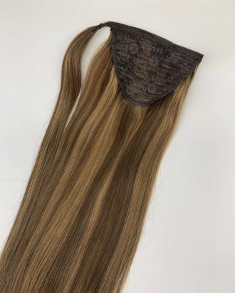 Piano Color Straight Hair Ponytail 