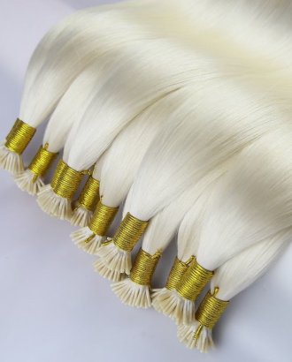 High Quality Human Hair Natural Remy I tip