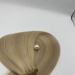 Regular100% remy genius weft  cuticle intact double drawn