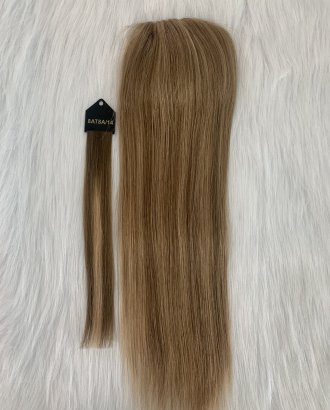 100% human Mono topper with pu remy hair 