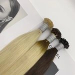Regular100% remy FLAT TIP cuticle intact double drawn