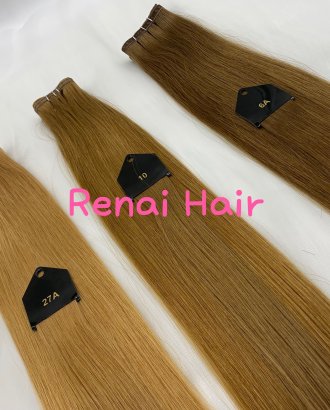 100% remy double drawn genius weft 