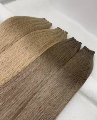 Regular100% remy genius weft  cuticle intact double drawn