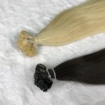 Regular100% remy FLAT TIP cuticle intact double drawn