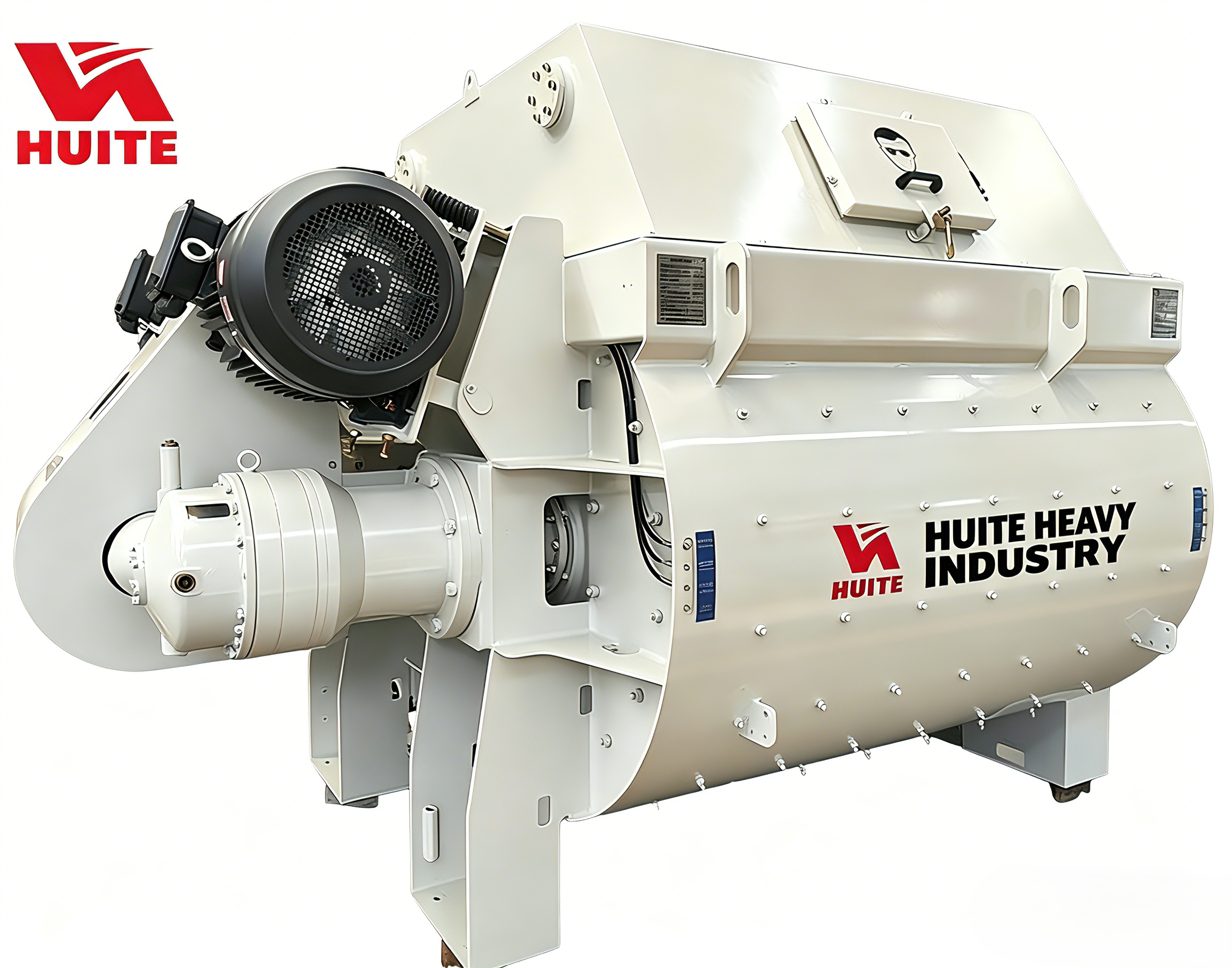 HUITE JS2000 Twin-shaft Forced Concrete Mixer (3) HUITE JS2000 Twin-shaft Forced Concrete Mixer (3)