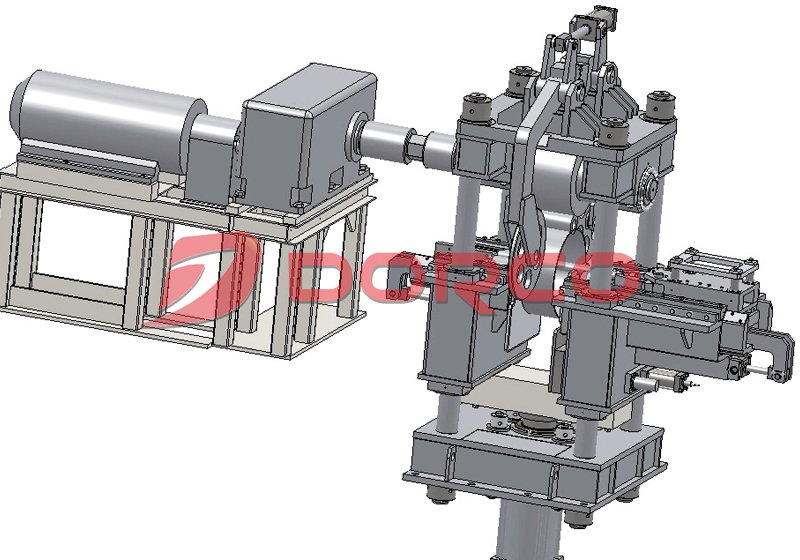 New Type Of Four-column Frame Vertical Ring Rolling Machine
