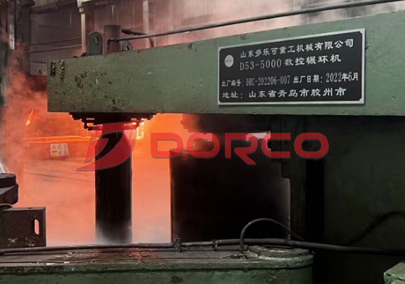 DRC-D53KT CNC Radial Axial Ring Rolling Machine