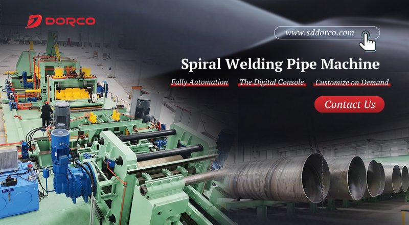 Our advantage when it comes to spiral welded pipe machines