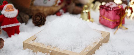 SOCO polymer for artificial snow