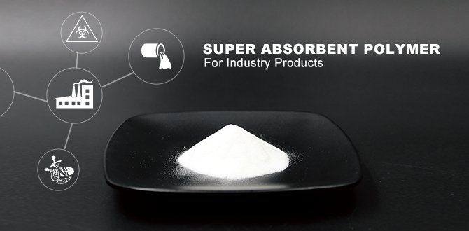 super absorbent polymer for industry products