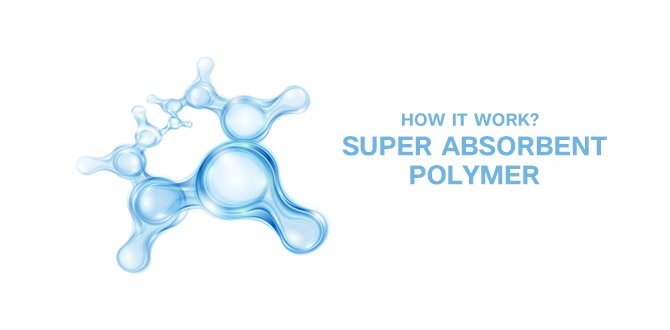 ¿Cómo funcionan los polímeros superabsorbentes?
