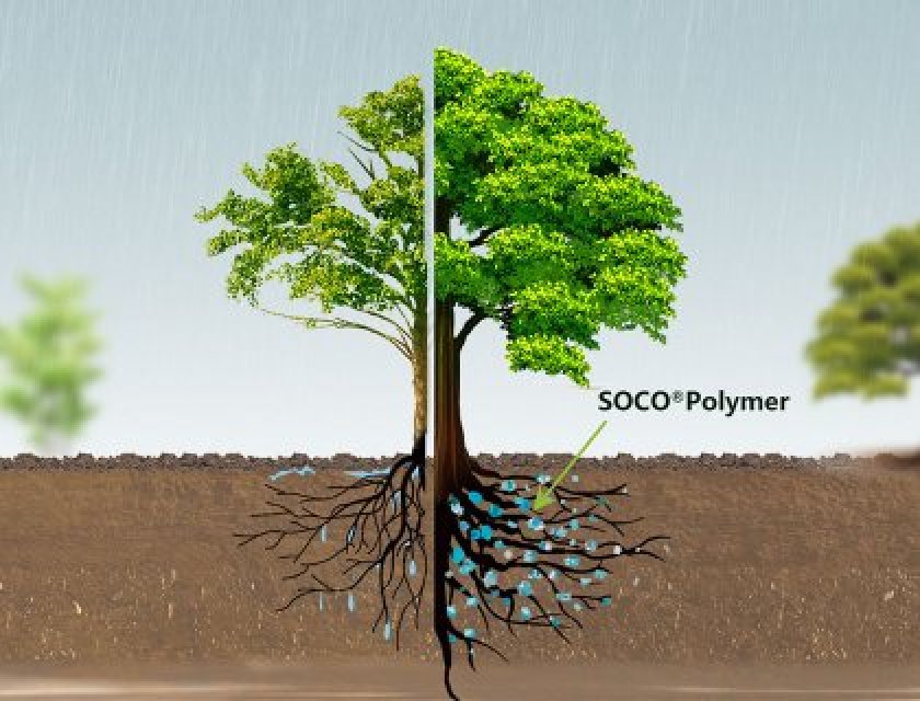 Polímero SOCO® para agricultura