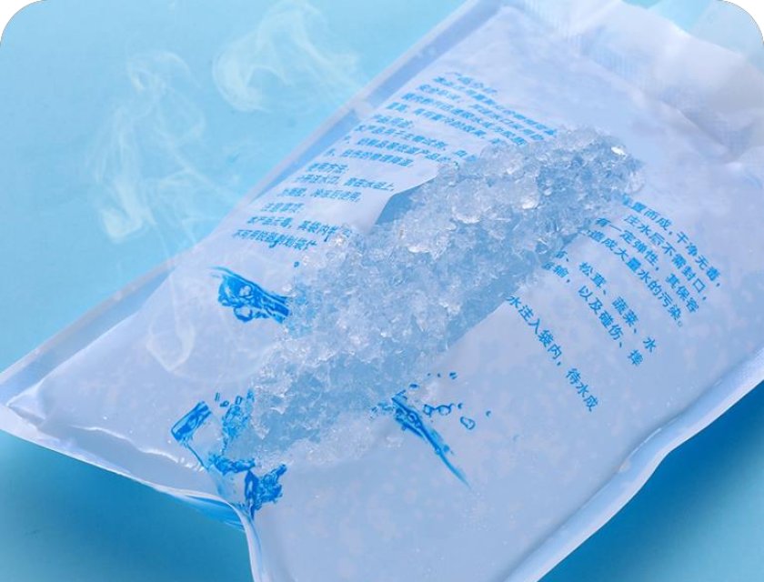 Polímero SOCO® para bolsas de hielo