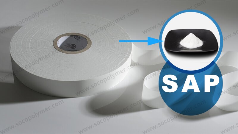 SOCO® polymer for water-blocking tape