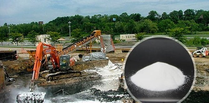 Superabsorbent Polymer Water Compatibility in Various Scenes