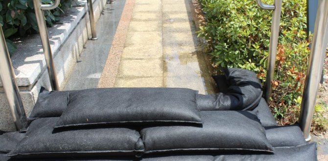 Cómo utilizar bolsas antiinundación
