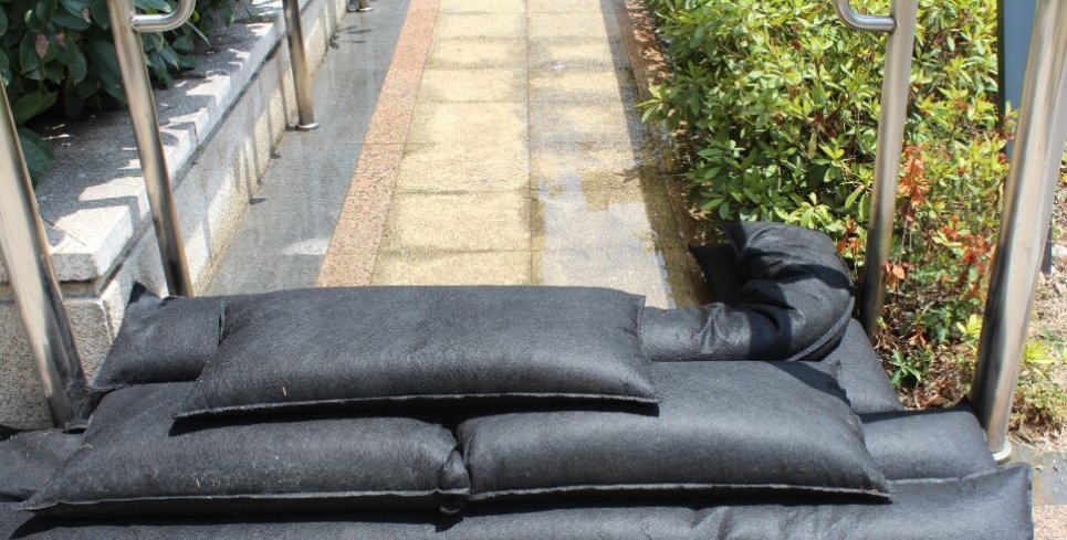 Cómo utilizar bolsas antiinundación