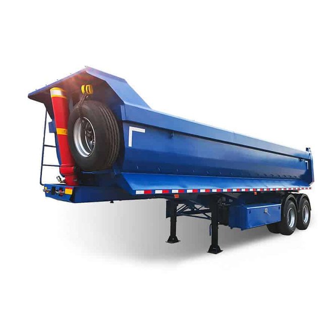 30CBM Rear Dump Semi Trailer