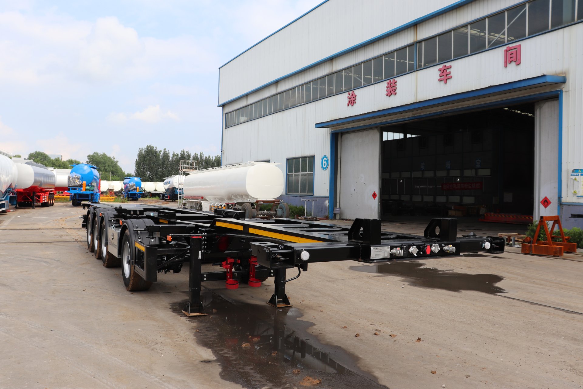 Skeleton Type Container Semi Trailer Skeleton Type Container Semi Trailer