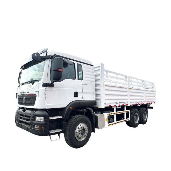 SINOTRUK HOWO TX 371HP 6x4 Fence Cargo Truck with Trailer