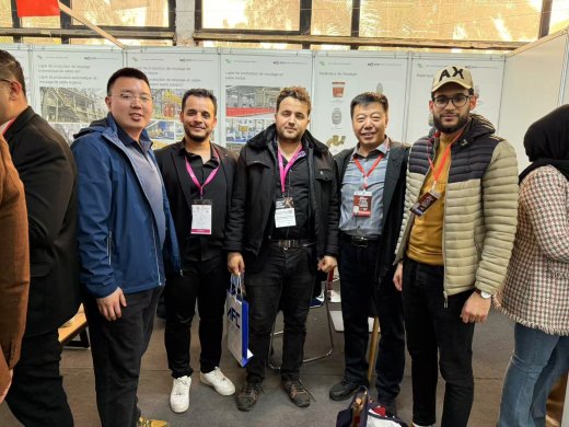 Customers visit the factory