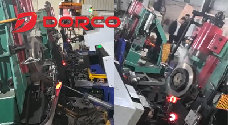The rolling machine designed by Dorco for customers runs stably!