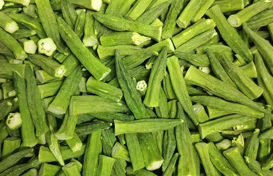 OEM Private Label factory freeze dried okras OEM Private Label factory freeze dried okras