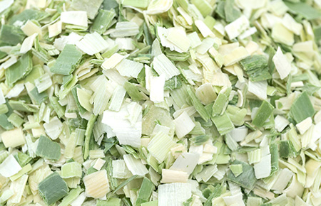 Premium quality organic freeze dried chive dices