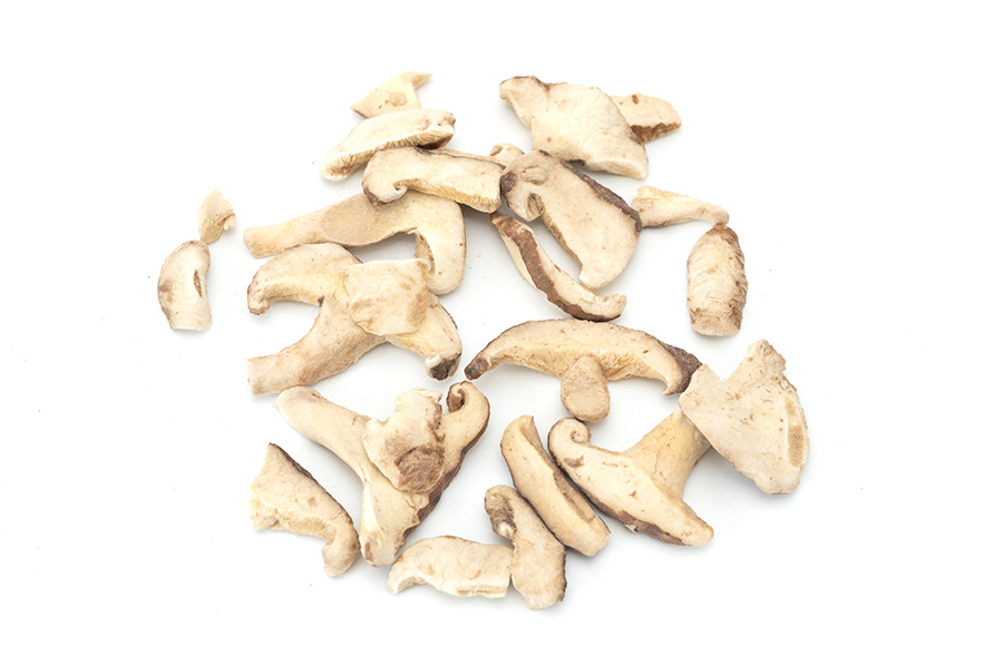 Retain natural BRC quality freeze dried shiitake 1 Retain natural BRC quality freeze dried shiitake 1