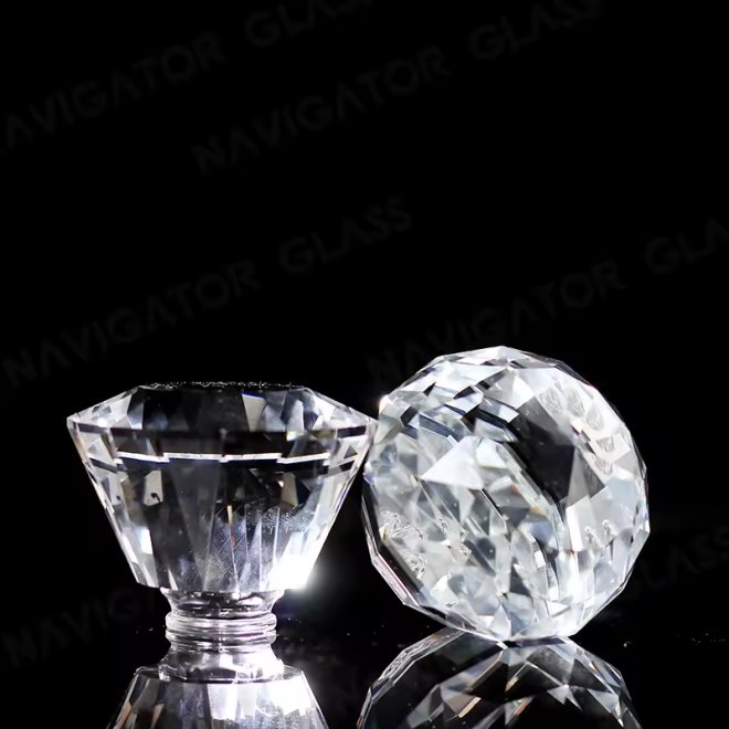 Glass Bottle Closure Cork Stopper Crystal Cap