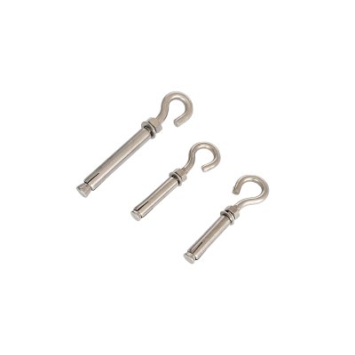 Hook type expansion bolt