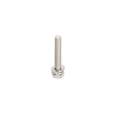 Outer hexagonal flat spring combination - stainless steel