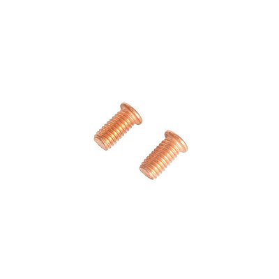 Weld studs for capacitor discharge welding - copper plated