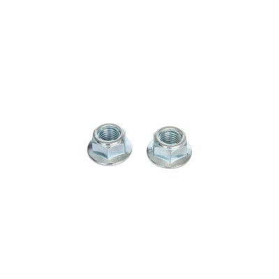 Hexagon flange lock nut - zinc plated