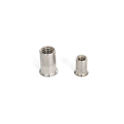 Countersunk vertical rivet nut - stainless steel