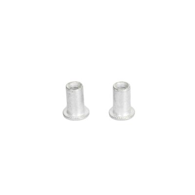 Flat head rivet nut - aluminum