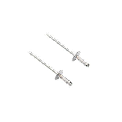 Countersunk head double-drum blind rivets