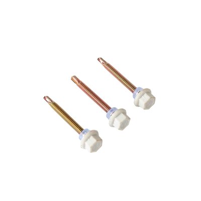 Nylon hexagonal flange drilling tail nail