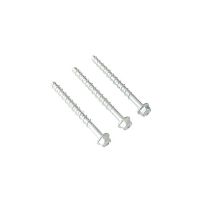 Hexagonal flange flat tail self tapping screw