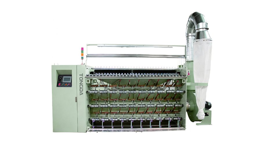 Fancy yarn raising machine