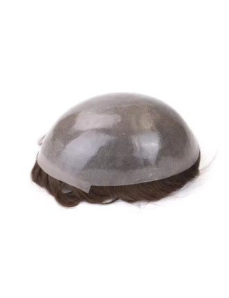 Poly Skin Male Toupee Male Hair Wig