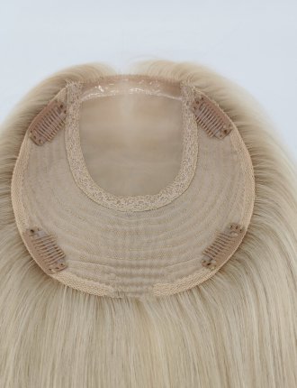 Clips In Remy Hair Topper