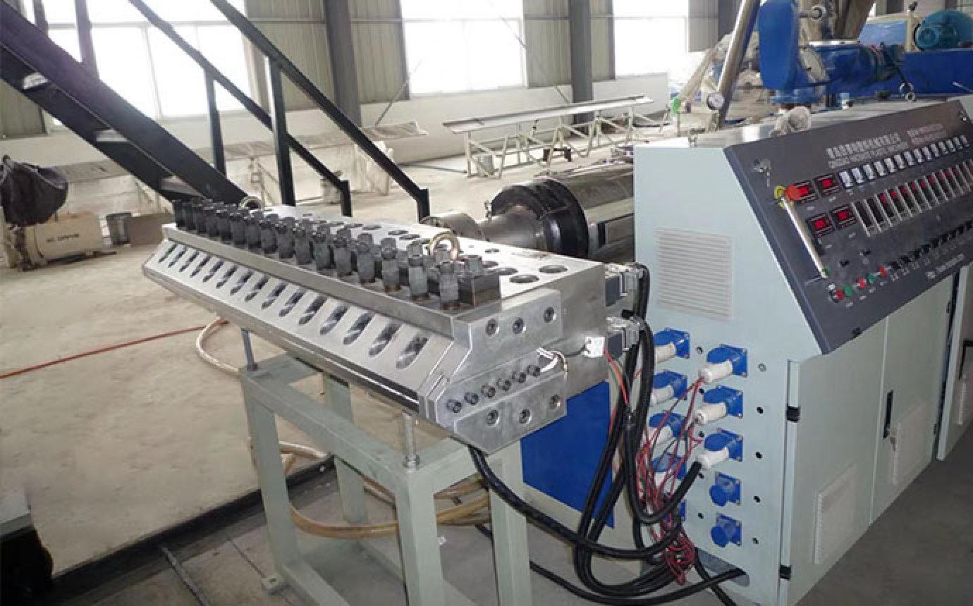 PVC floor leather production line