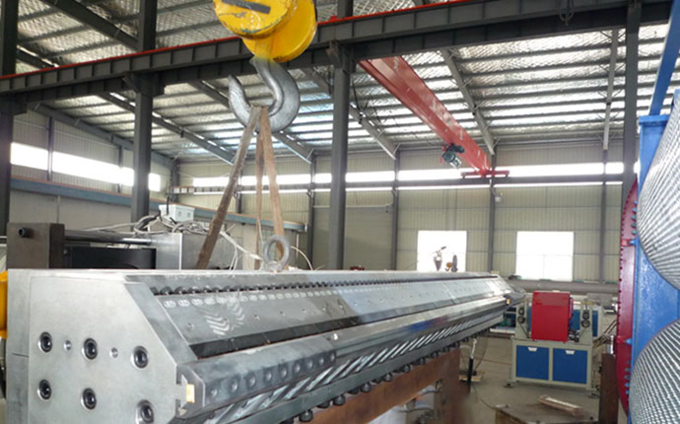 HDPE drainage plate production line